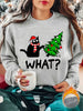 2024 Cat Christmas Tree Sweatshirt