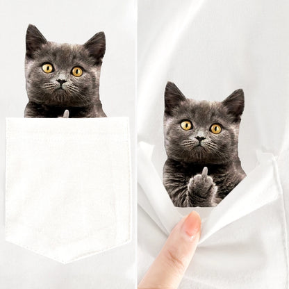 Sassy Cat Pocket Tee