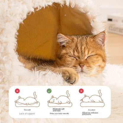 Plush Cozy Bed for Pets