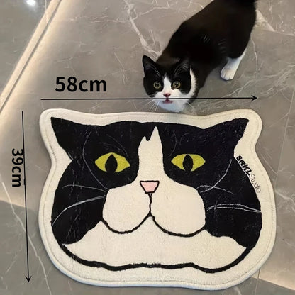 Non-Slip Waterproof Cat Floor Mat