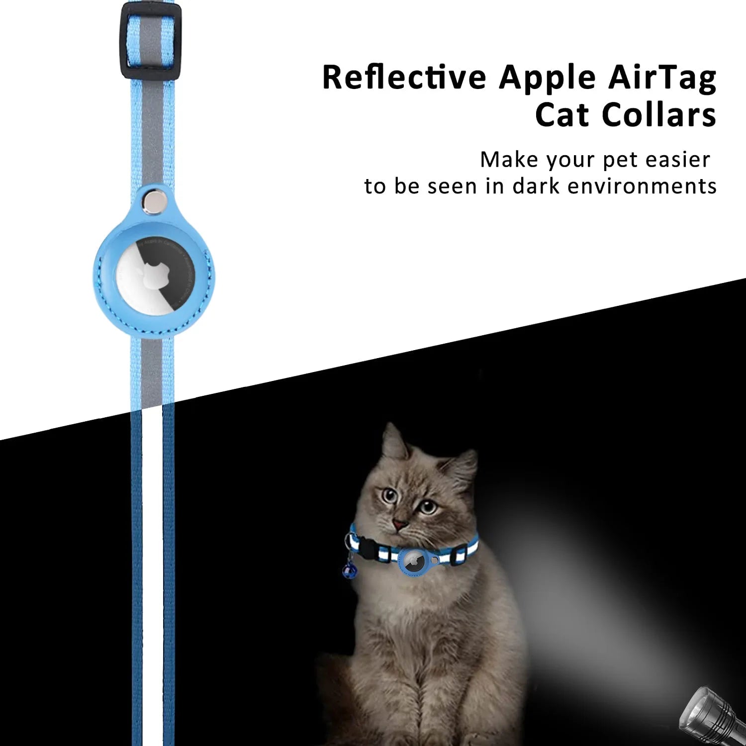 PurrSecure Collar: Airtag-Ready