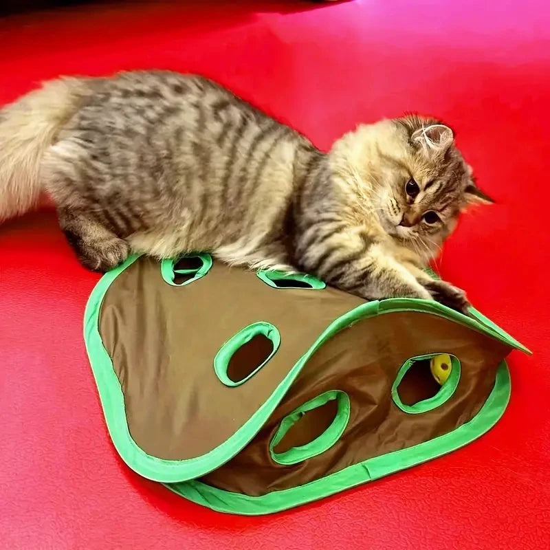 9-Hole Cat Tunnel – Interactive Toy