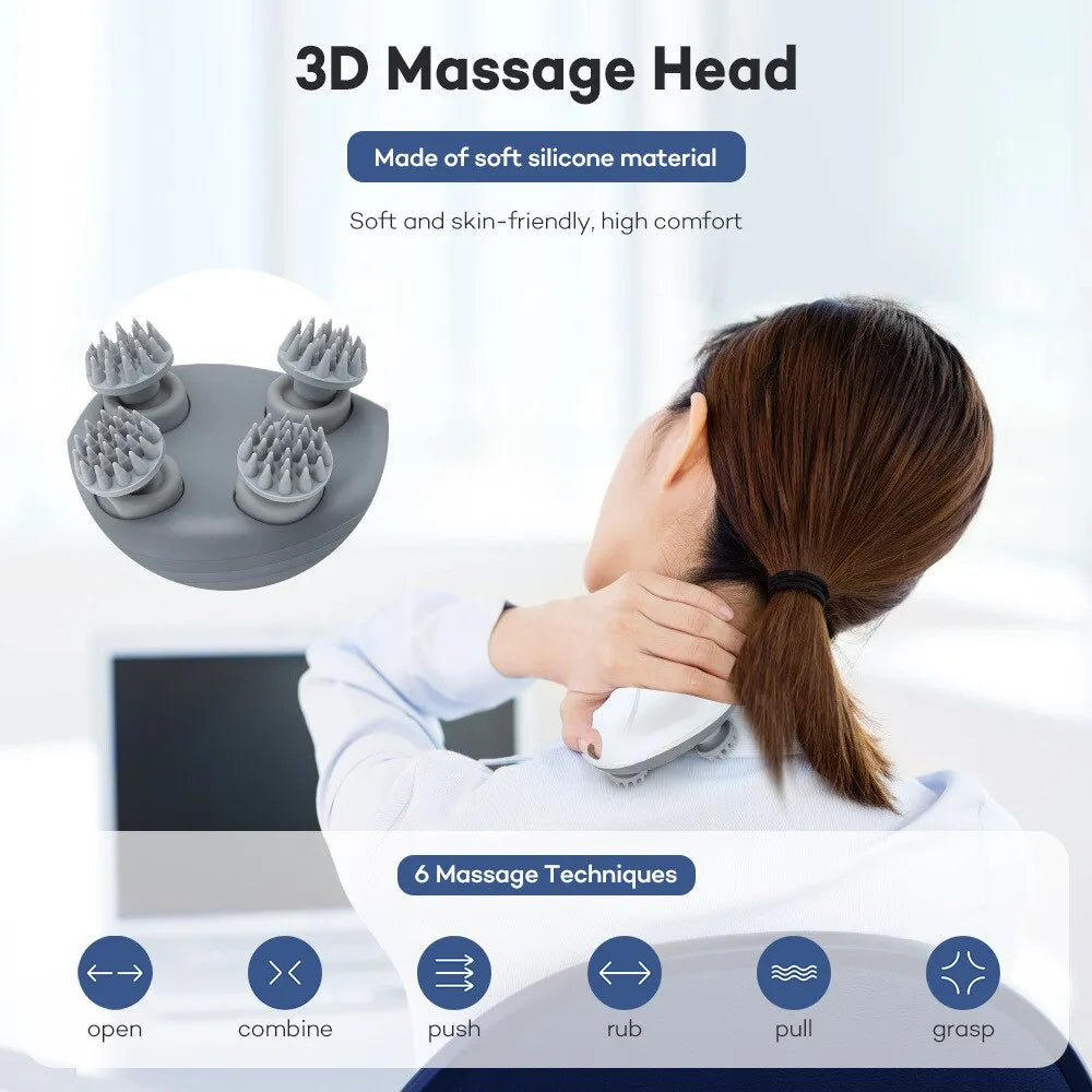 Waterproof Multi-Use Electric Head and Body Massager