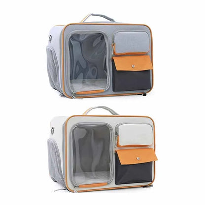 Portable Pet Backpack Stroller Carrier