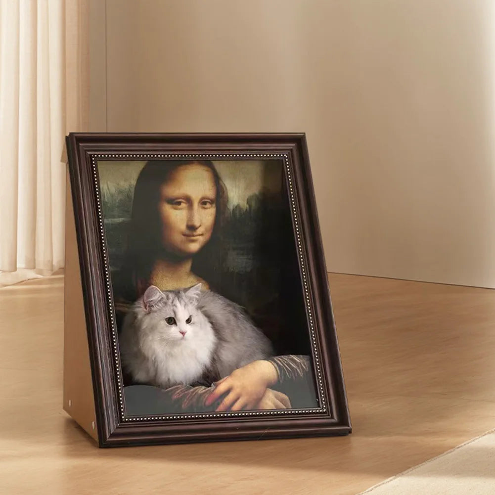 Artful Feline Nest Frame