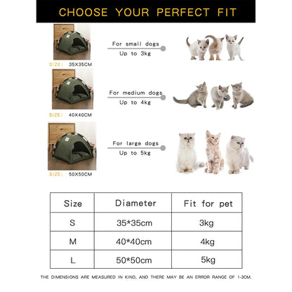 Purrfect Tenthouse: Luxury Indoor/Outdoor Cat Tent