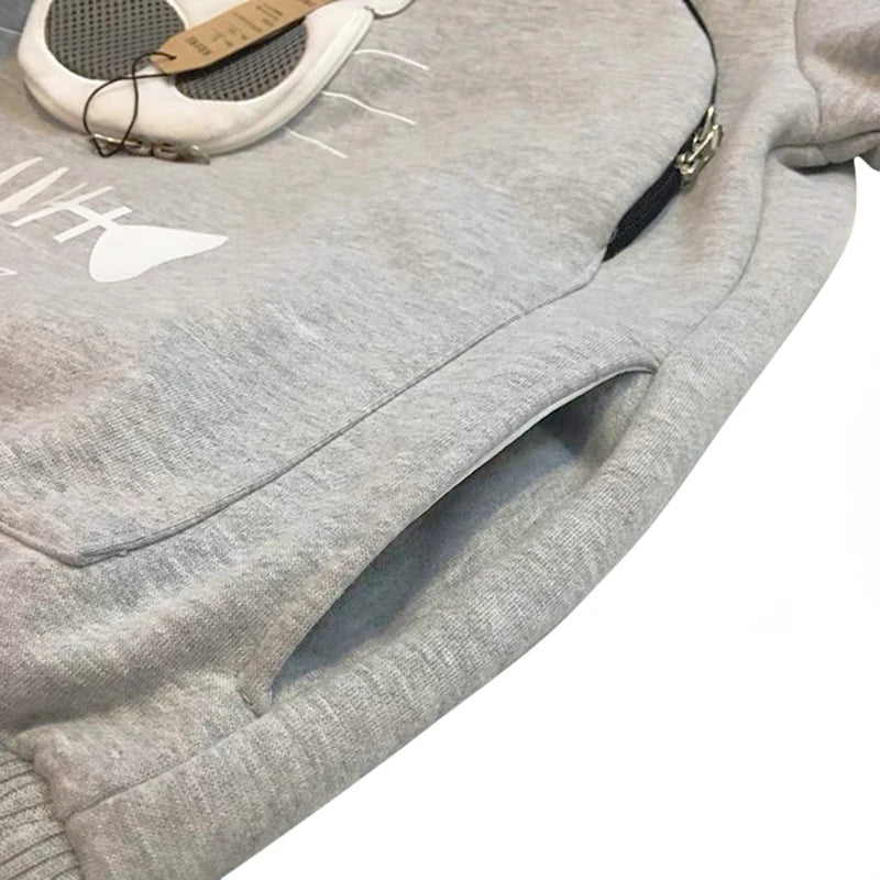 Cat Lovers Cuddle Pouch Hoodie