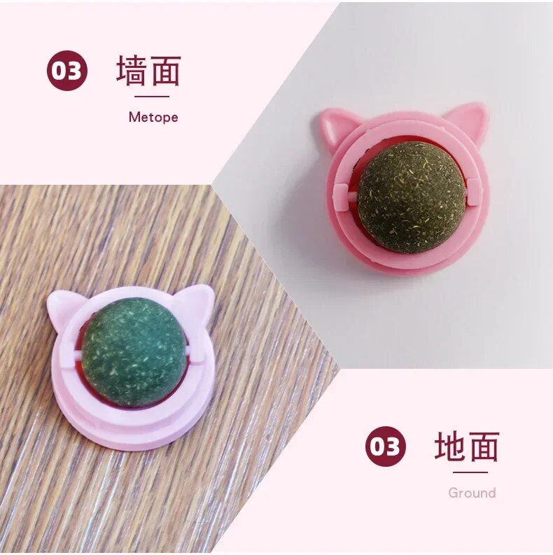 Nutritious Catnip Energy Ball Snacks