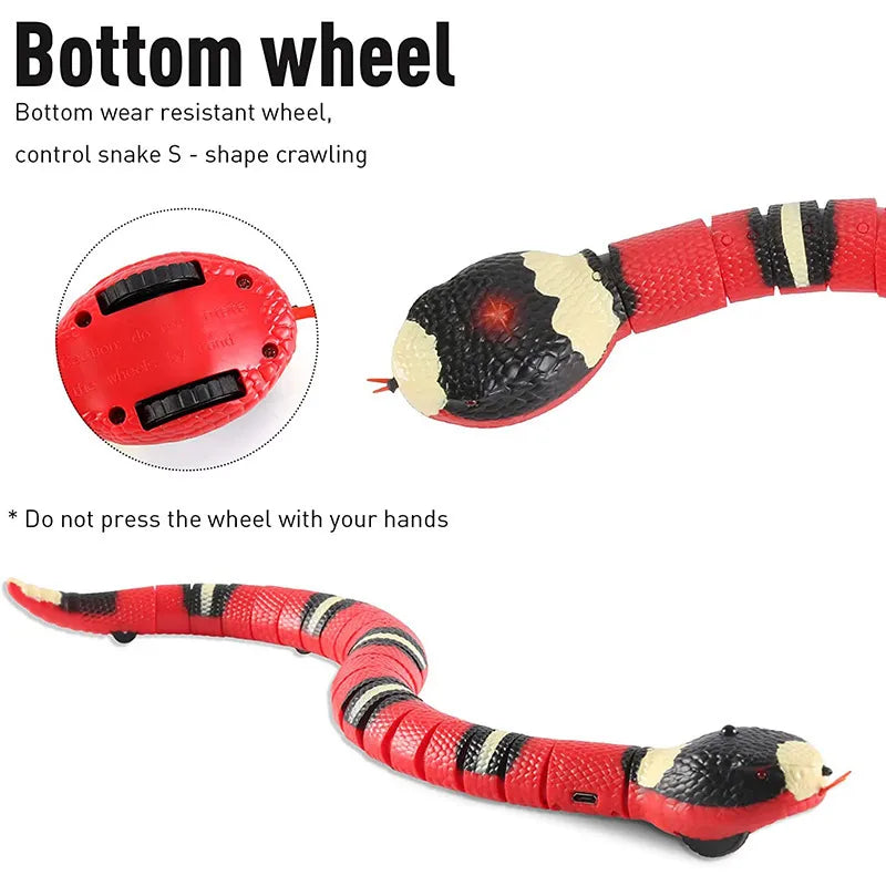 Smart Sensing Snake Interactive Cat Toy