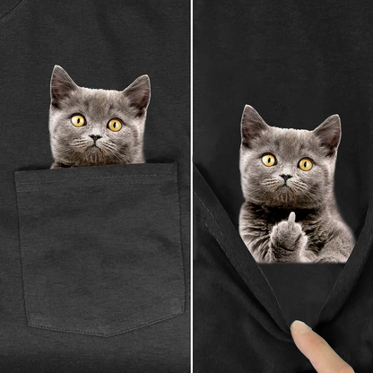 Sassy Cat Pocket Tee