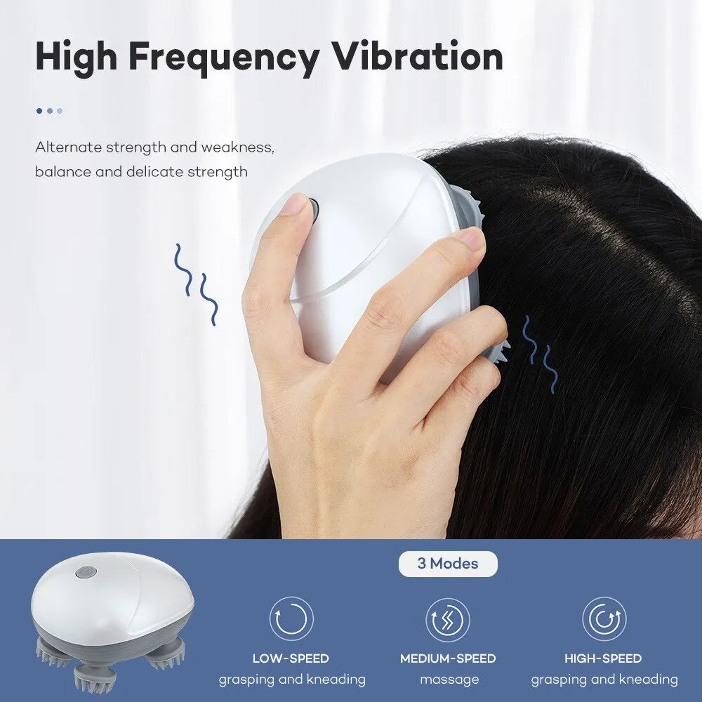 Waterproof Multi-Use Electric Head and Body Massager