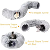 SantaPaws™ Cat Bed & Tunnel - For Under the Tree!