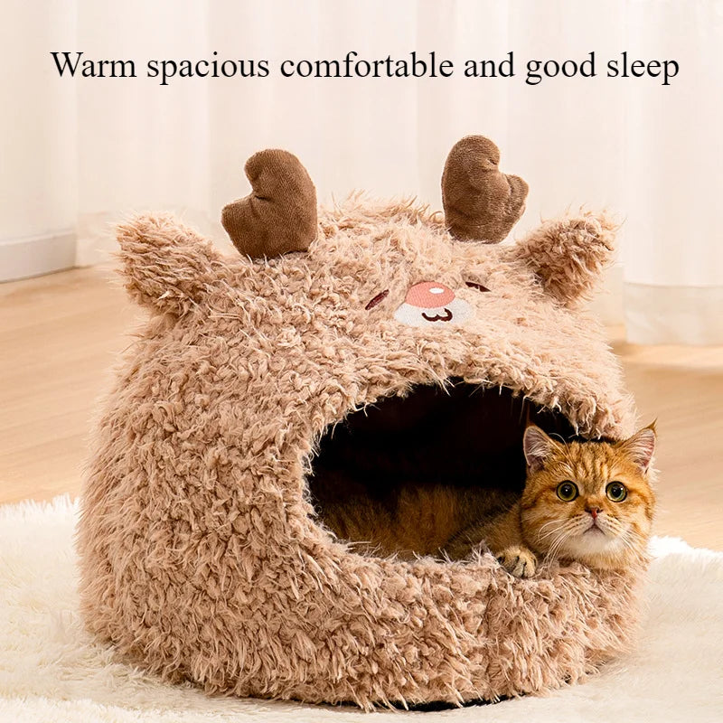 Plush Cozy Bed for Pets