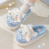 Indoor and Outdoor Cotton Cute Cat Slippers