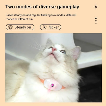 Smart Laser Cat Toy Collar