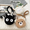 Purrfectly Furry Cat Face Shoulderbag