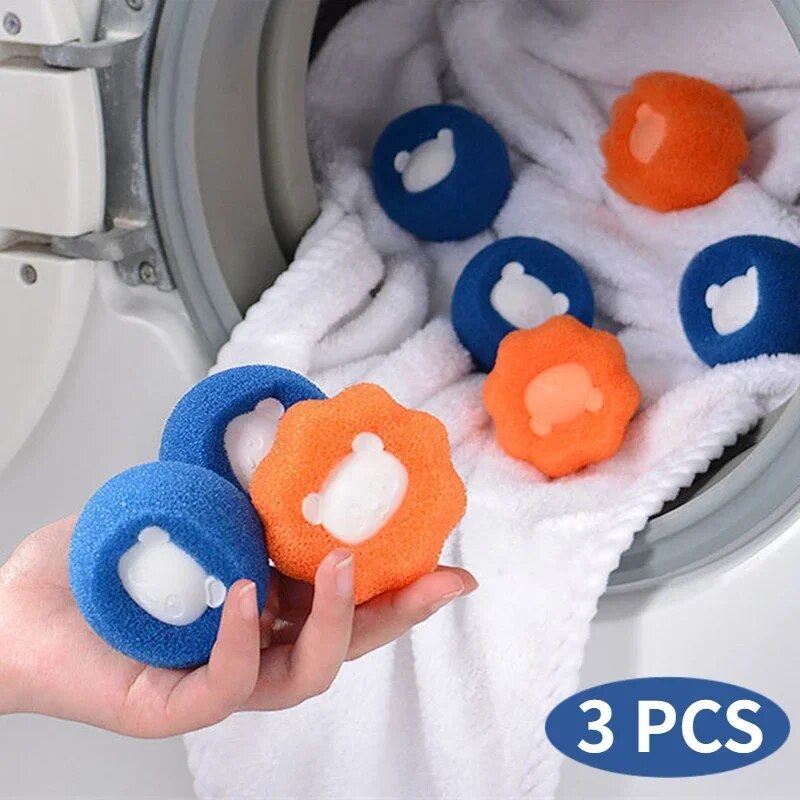 Laundry Ball Pet hair remover (3 Pack)