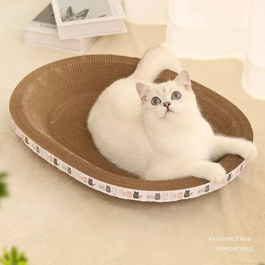 Scratch & Sleep Cat Bed