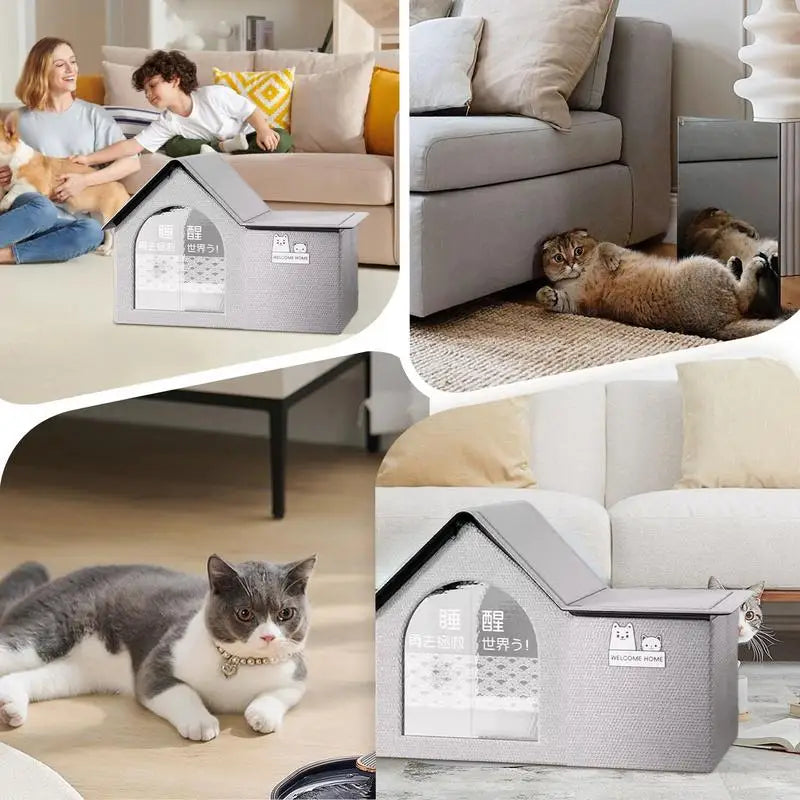 ChillZone Pet House: Air-Conditioned and Ventilated Shelter