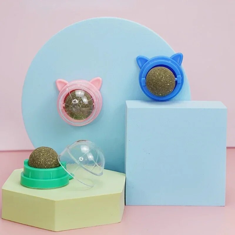 Nutritious Catnip Energy Ball Snacks