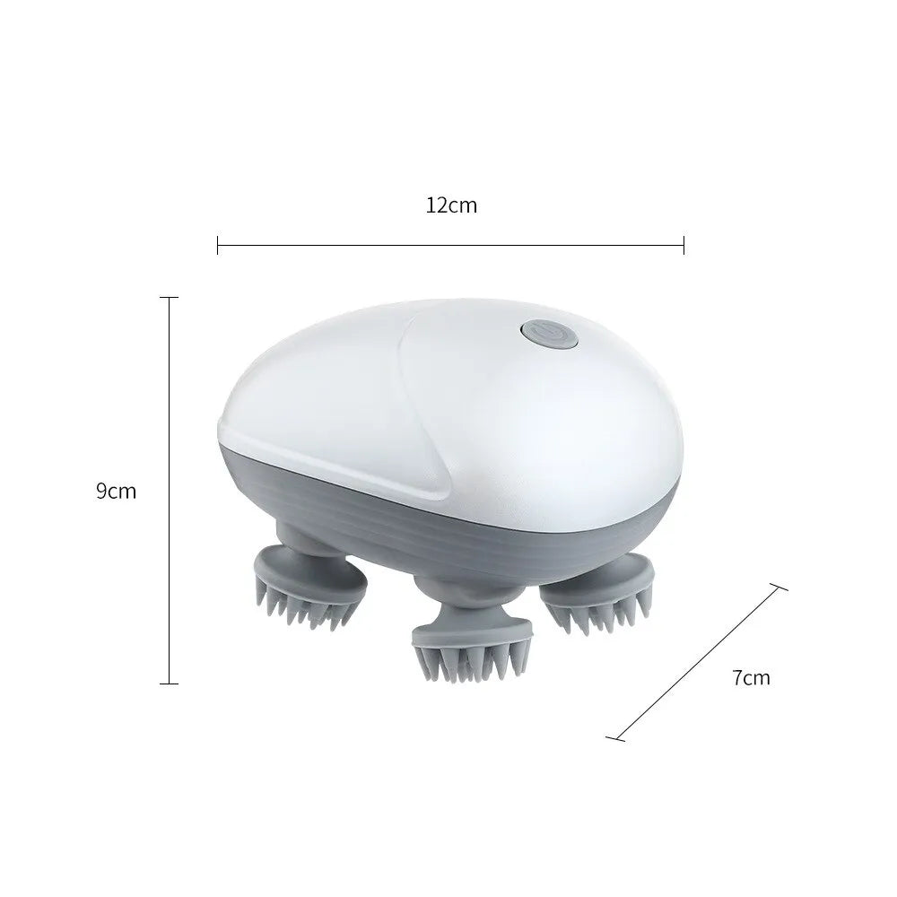 Waterproof Multi-Use Electric Head and Body Massager