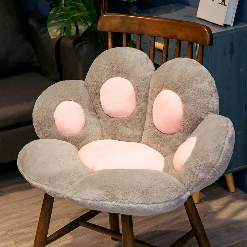 Purr-fect Comfort: Adorable Cat Paw Seat Cushion