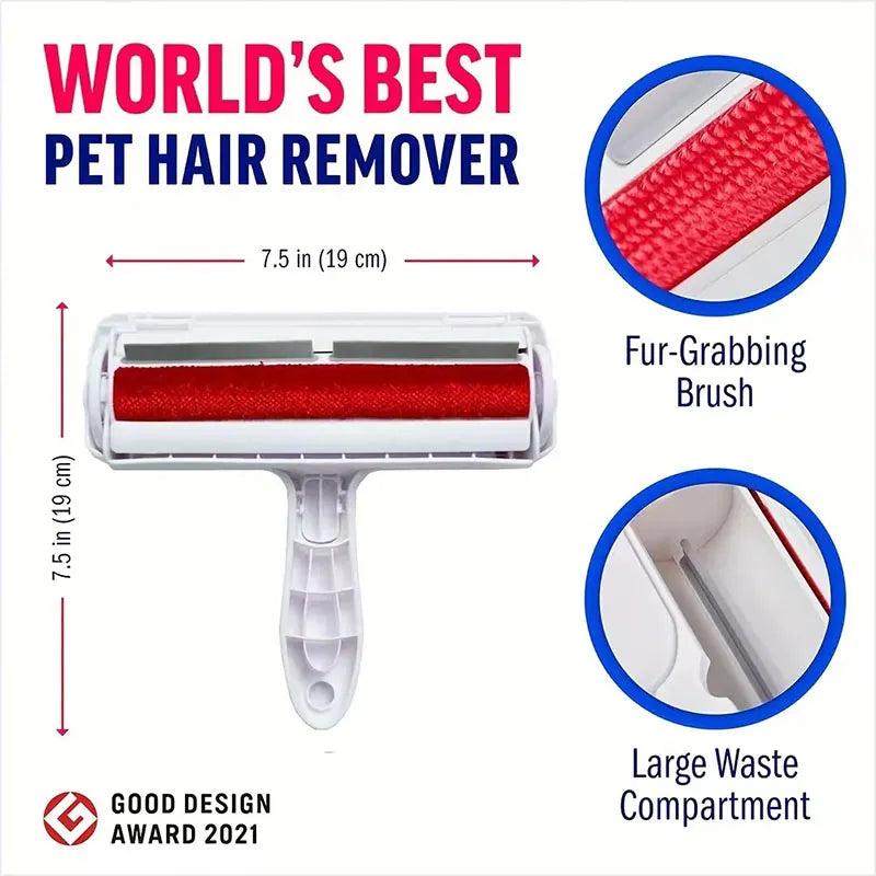 CatGroom Pro: Fur Remover Brush for Cats & Furniture