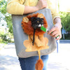 LionShape Pet Handbag: Stylish Shoulder Bag for Small Cats