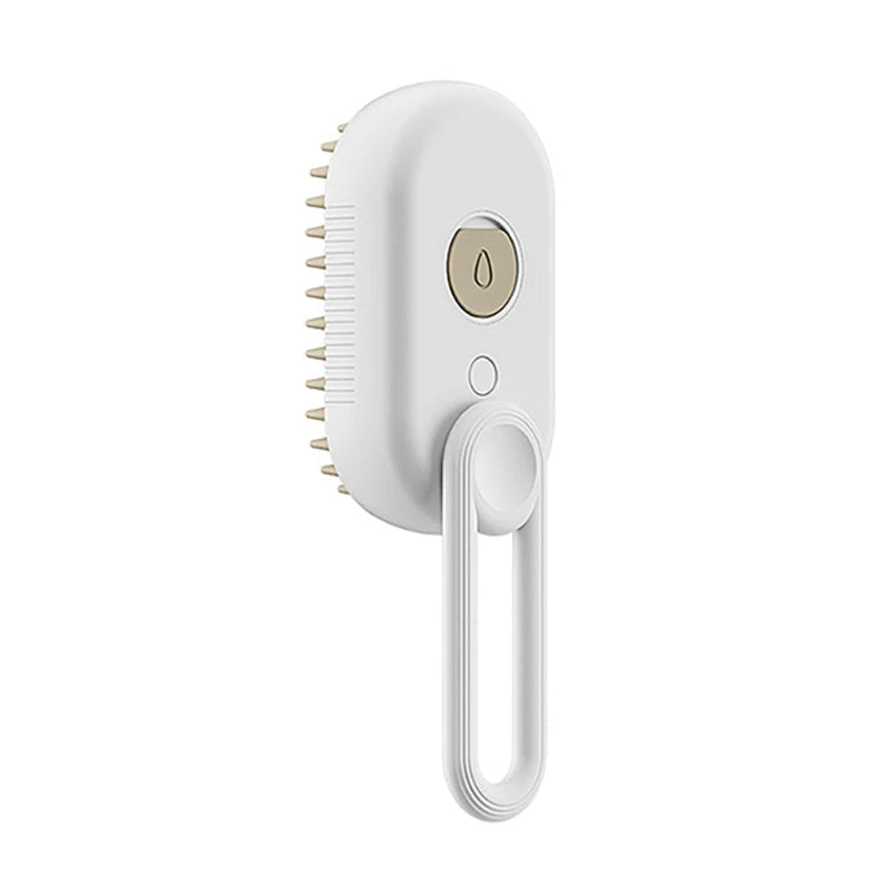 Spray & Groom Brush V.2 : Easy Cat Care with Button