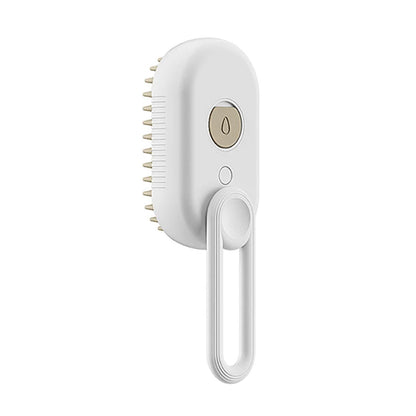 Spray & Groom Brush V.2 : Easy Cat Care with Button