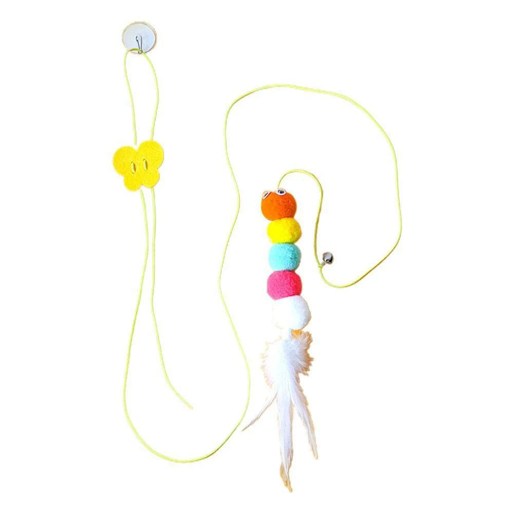Springy Cat Bouncer Toy – High-Hanging Fun!
