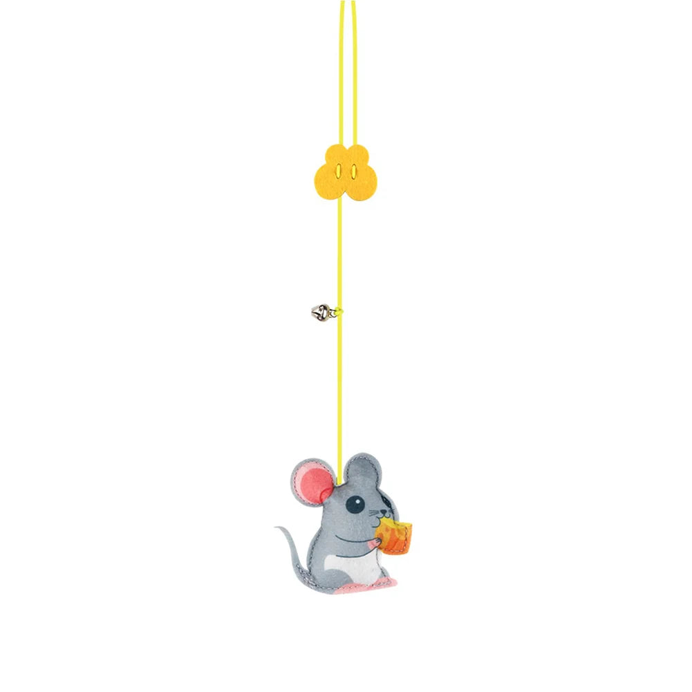 Springy Cat Bouncer Toy – High-Hanging Fun!
