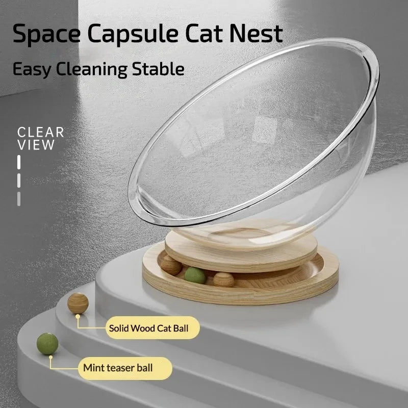 Universal Capsule Removable Cat Bed